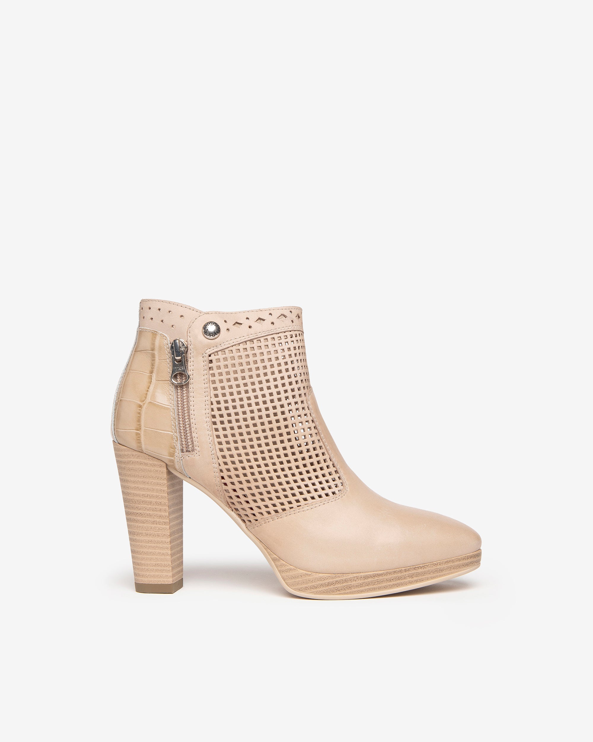  Damen-Ankle-Boots aus Leder