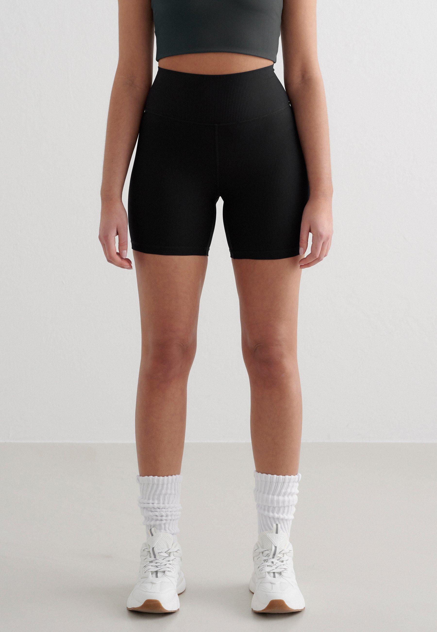 aim'n® RIBBED PERFORMANCE - Leggings - zwart