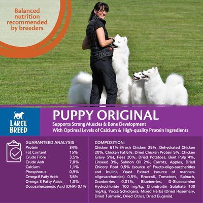 Wellness Core Large Puppy Original Torrfoder för hundar