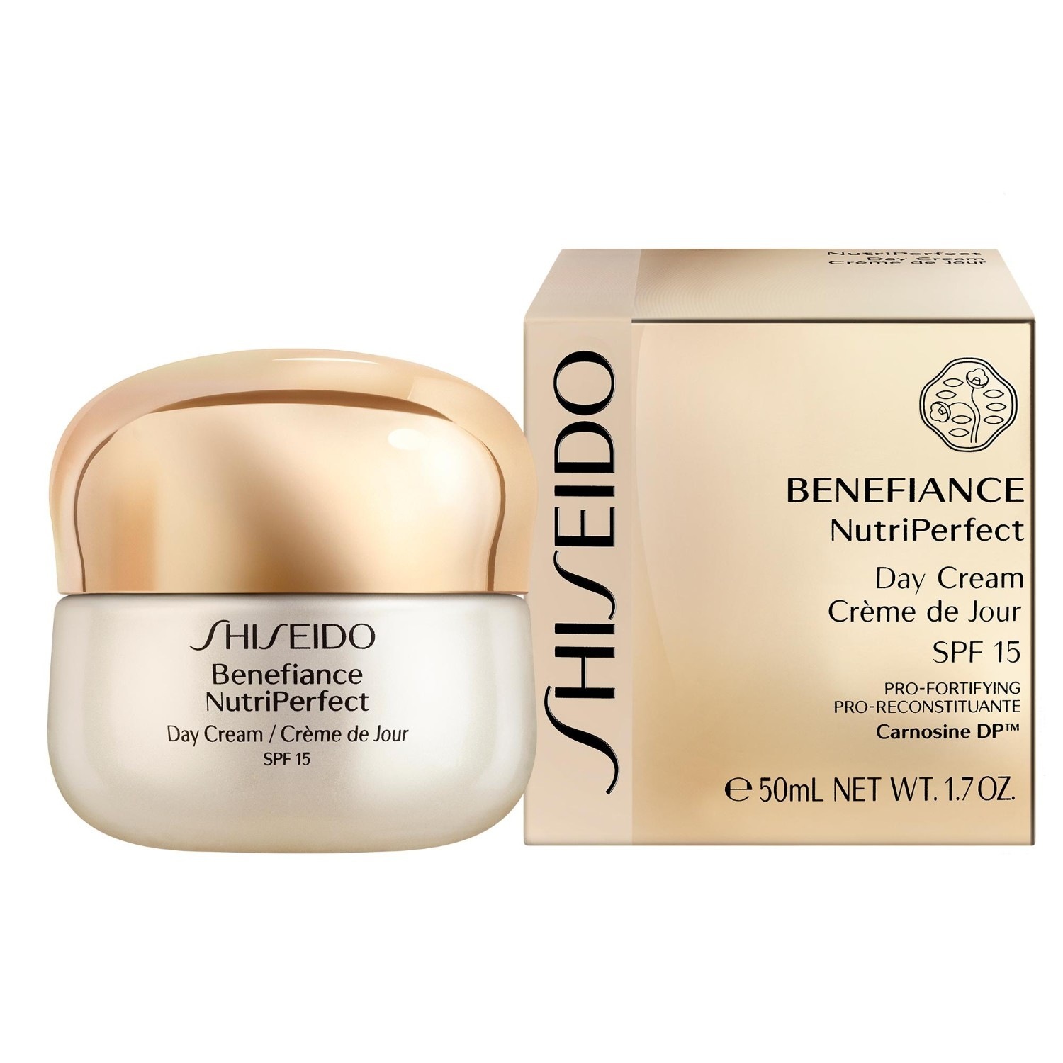 „Shiseido Benefiance“ dieninis kremas SPF 15, 50 ml