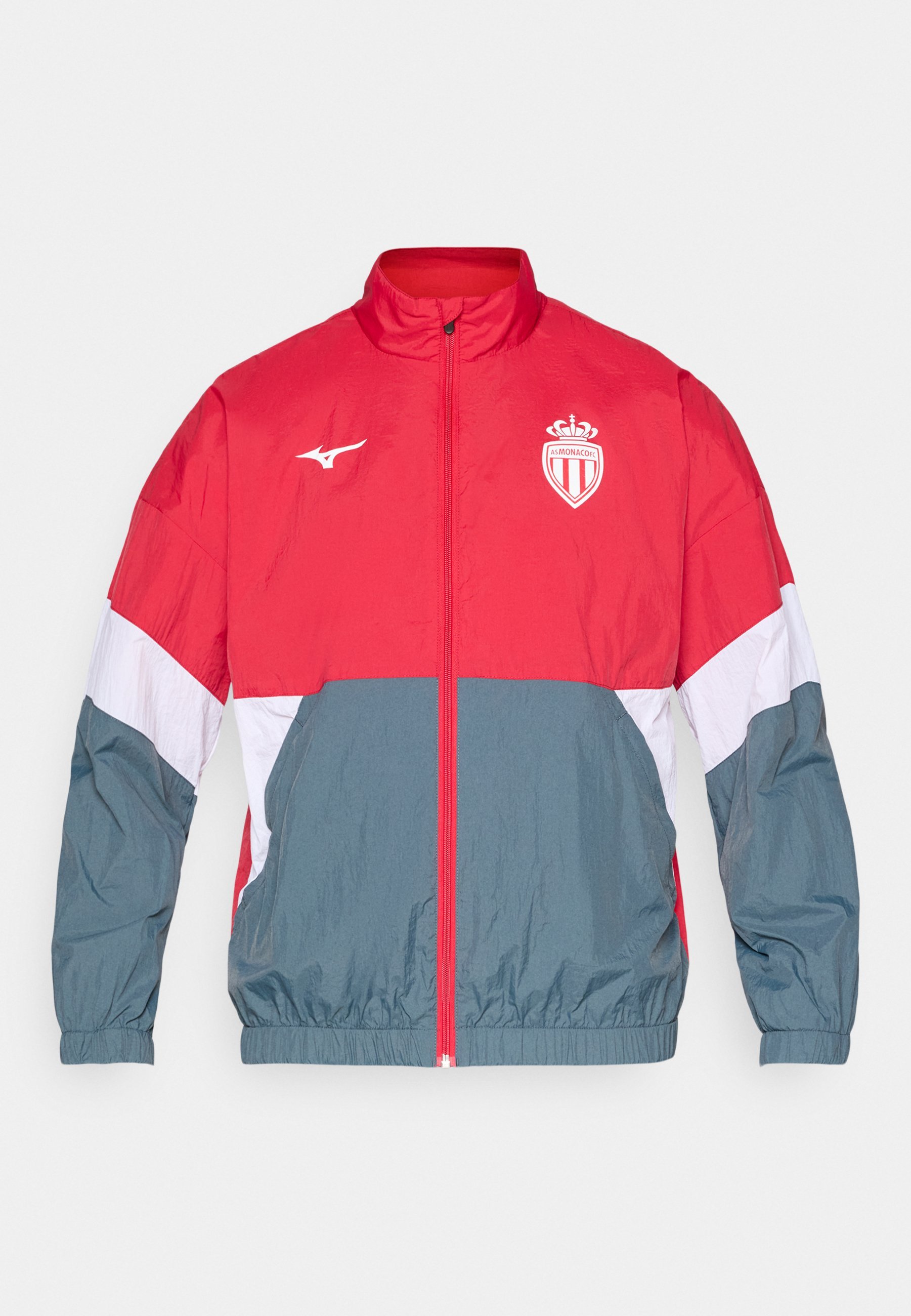 Mizuno PRE MATCH RETRO JACKET MONACO - Clubkleding - tango rood