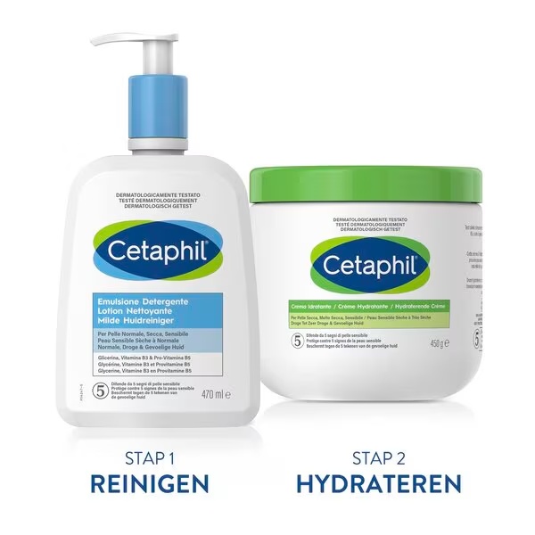 Cetaphil vlažilna krema<br>450 g - Suha in občutljiva koža