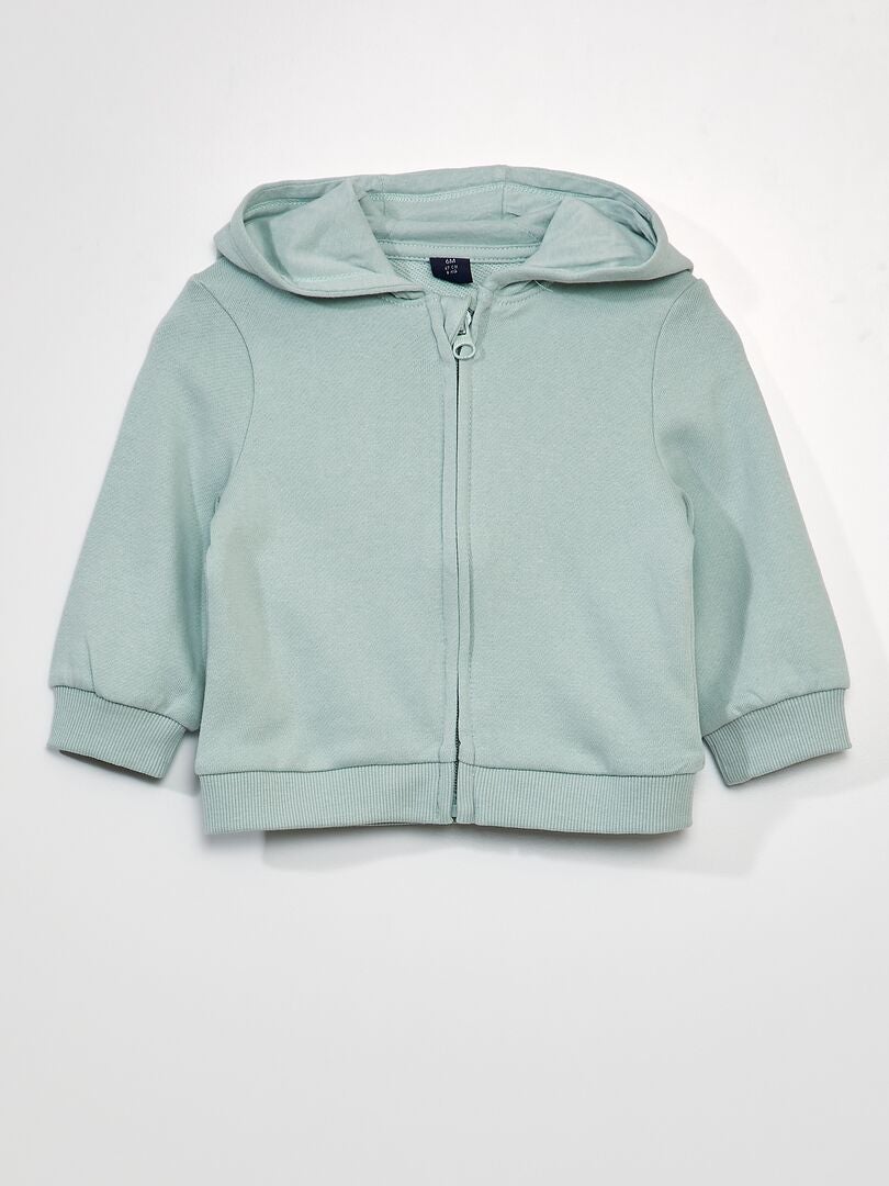 Fleece hoodie - Blauw