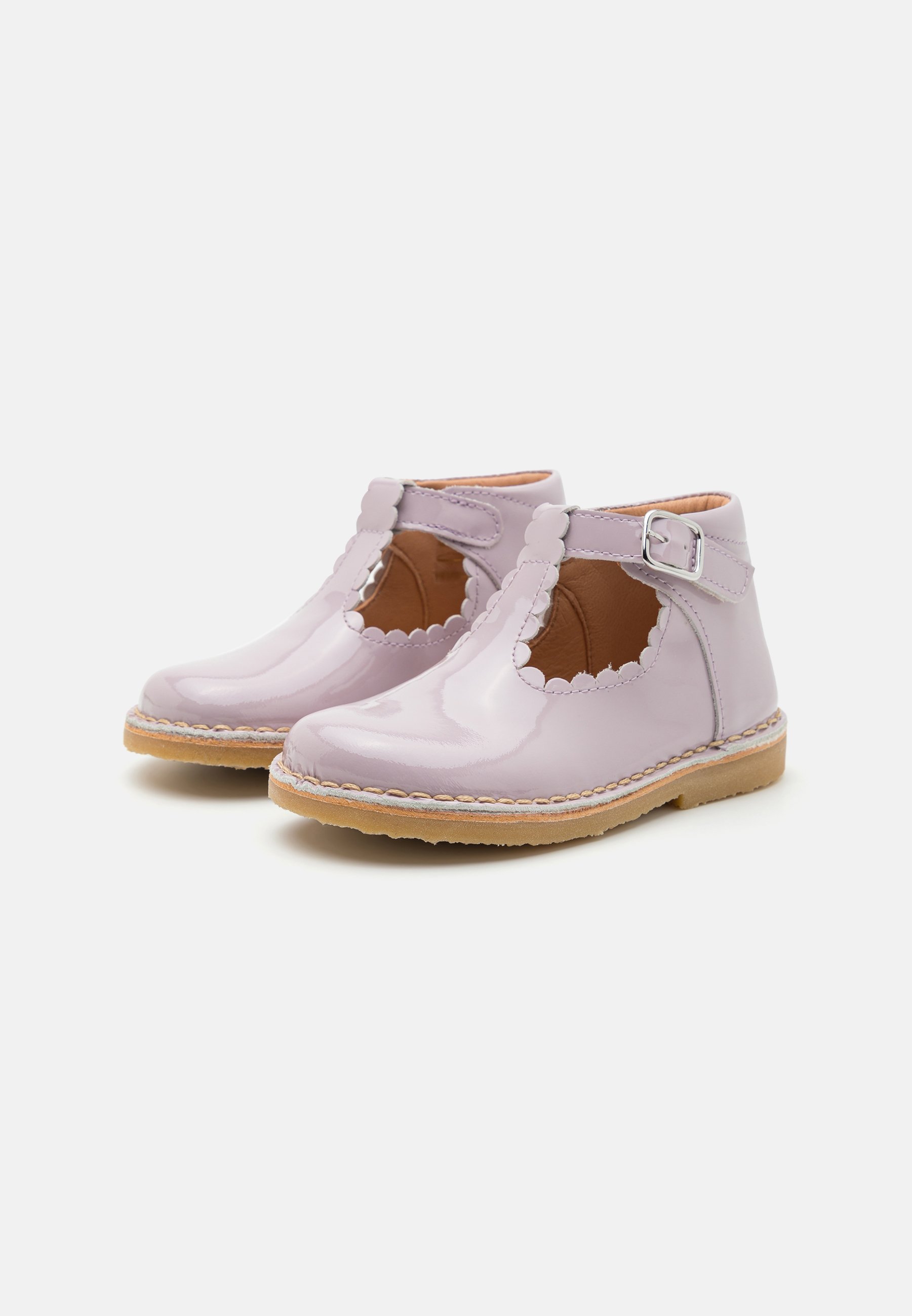 Petit Nord Copenhagen T-BAR SCALLOP - Schoenen met klittenbandsluiting - iris