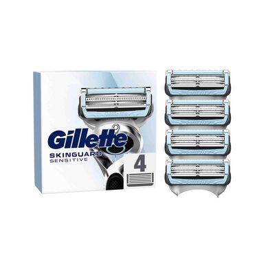 Gillette SkinGuard Sensitive -teränvaihto 4 kpl 4 kpl