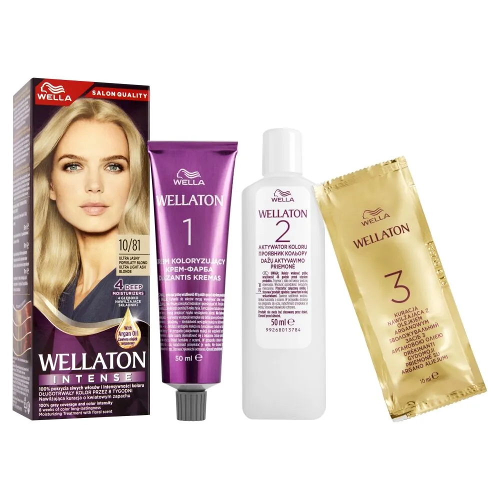 Wellaton Farba do włosów Rst 10/81 Ultra Jasny Popielaty Blond