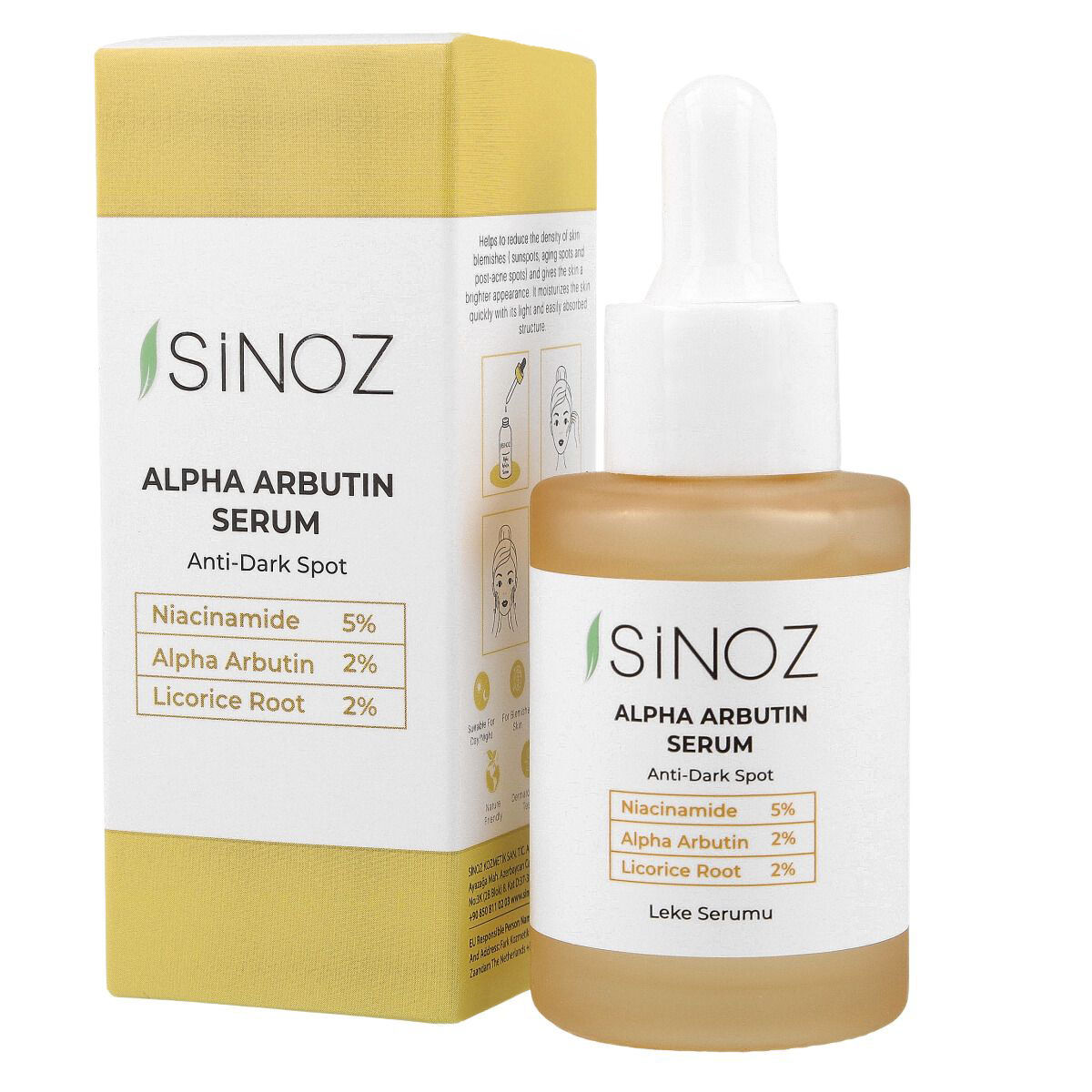 Sinoz Alpha Arbutin Serum