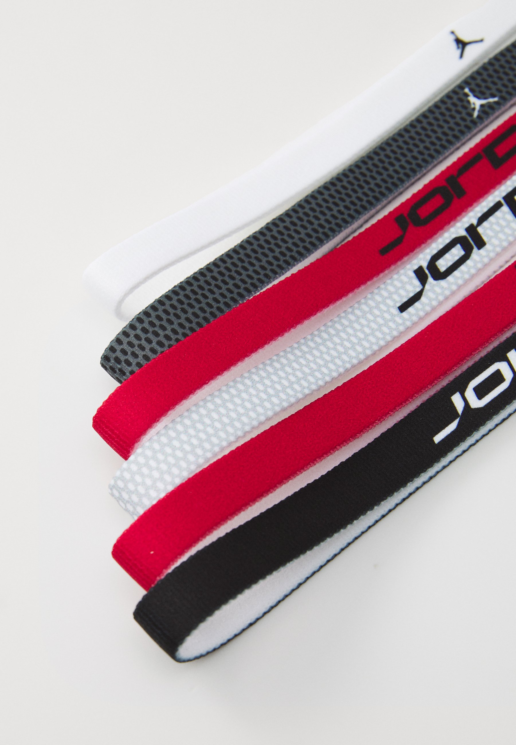 Jordan SPORT HEADBANDS 6 PACK - Annet tilbehør - white/gym red/black
