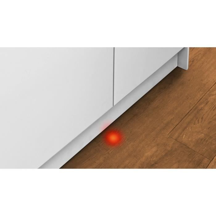 Lave-vaisselle tout intégrable BOSCH SMV2ITX18E SER2 - 12 couverts - L60cm - Noir - Induction - 48dB