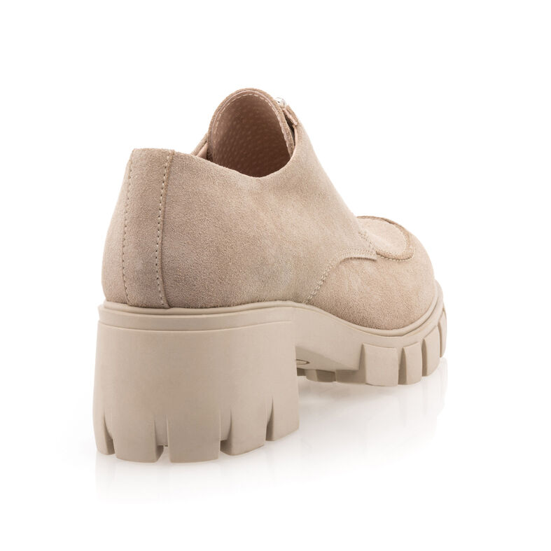 Beige Damen-Loafer/Bootsschuhe