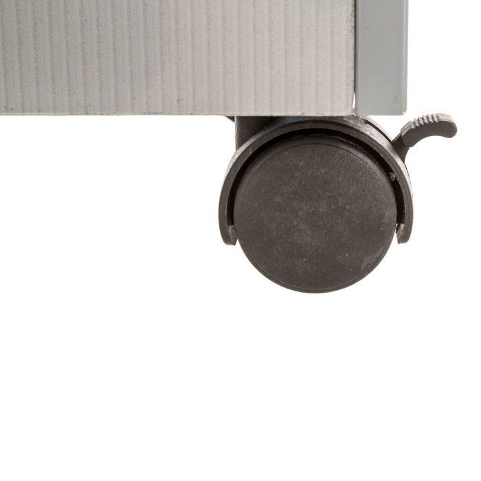 Atmosphera Kids - Coffre de rangement à roulettes Kids - 48 x 28 cm - Gris