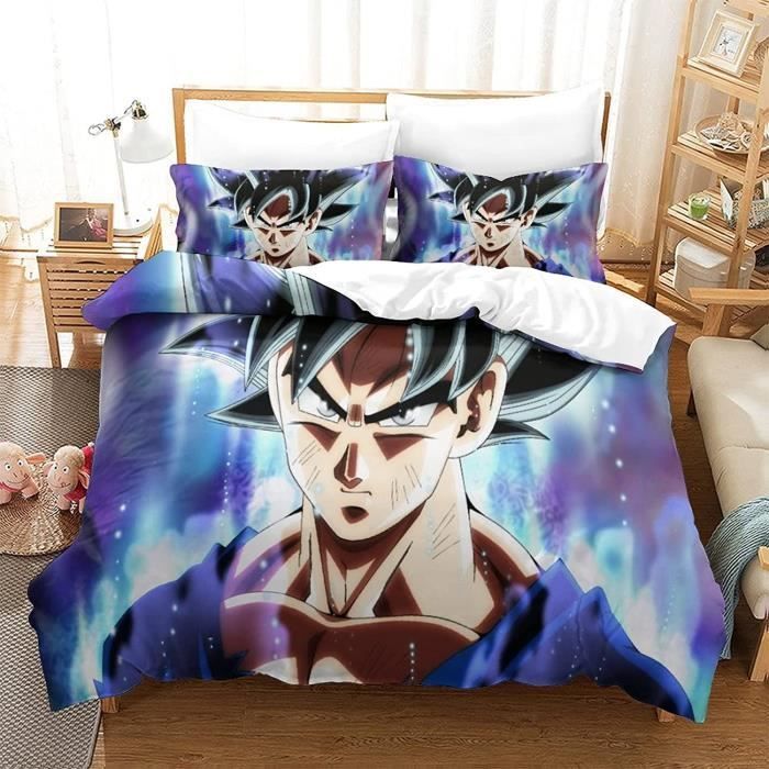 Dragon Ball Z Duvet Cover - ZPPSHOP - Goku - 3D Print - Multicolor - Synthetic