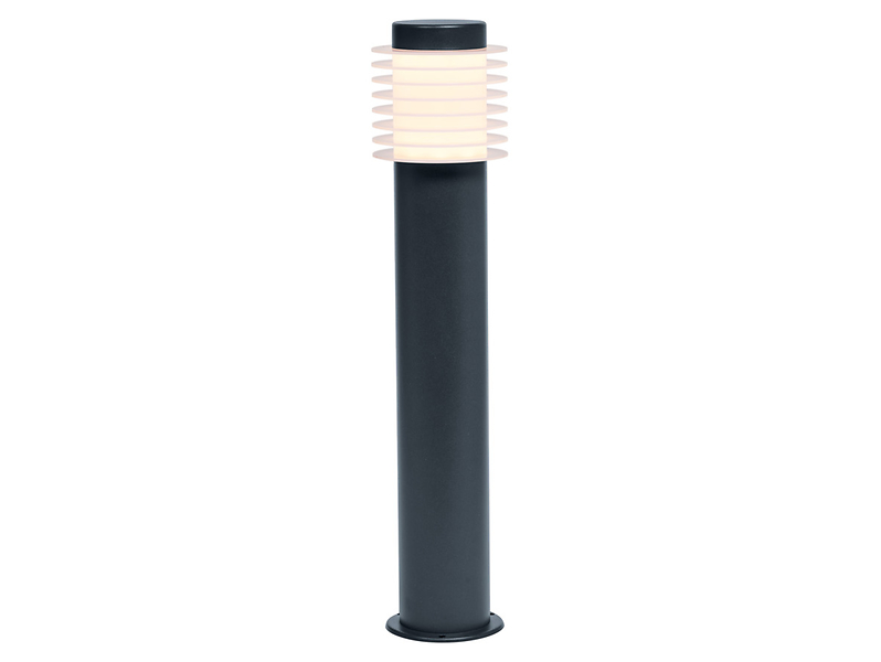 Słupek ogrodowy Endura Hybrid LED 50 cm czarno-biały