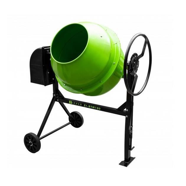 Hormigonera - ZIPPER - ZI-BTM180 - 800W - 180L - Construcción robusta