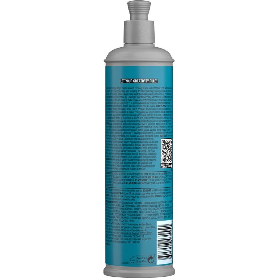 TIGI Bed Head Gimme Grip Texturizing Conditioning Jelly