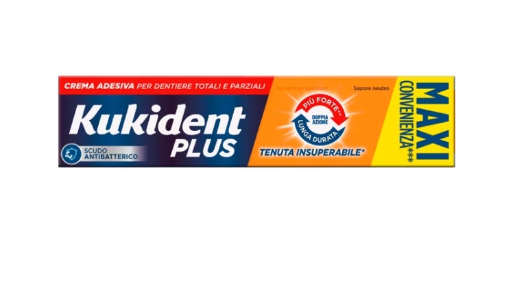 KUKIDENT Kukident Plus Doppelwirkung 65 g Haftcreme für Voll- und Teilprothesen