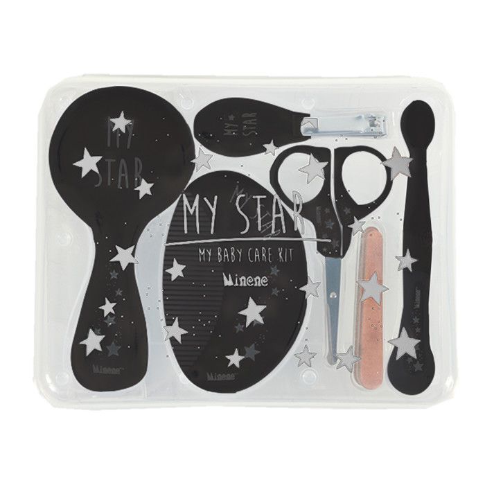 Minene | Trousse de toilette bébé My Star Noir - TU