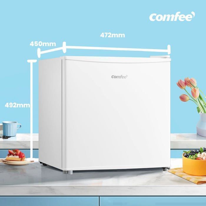 Minicongelador COMFEE RCU40WH2(E) - 31L - Classe Energética E - 47,2 x 45 x 49,2 cm - Branco