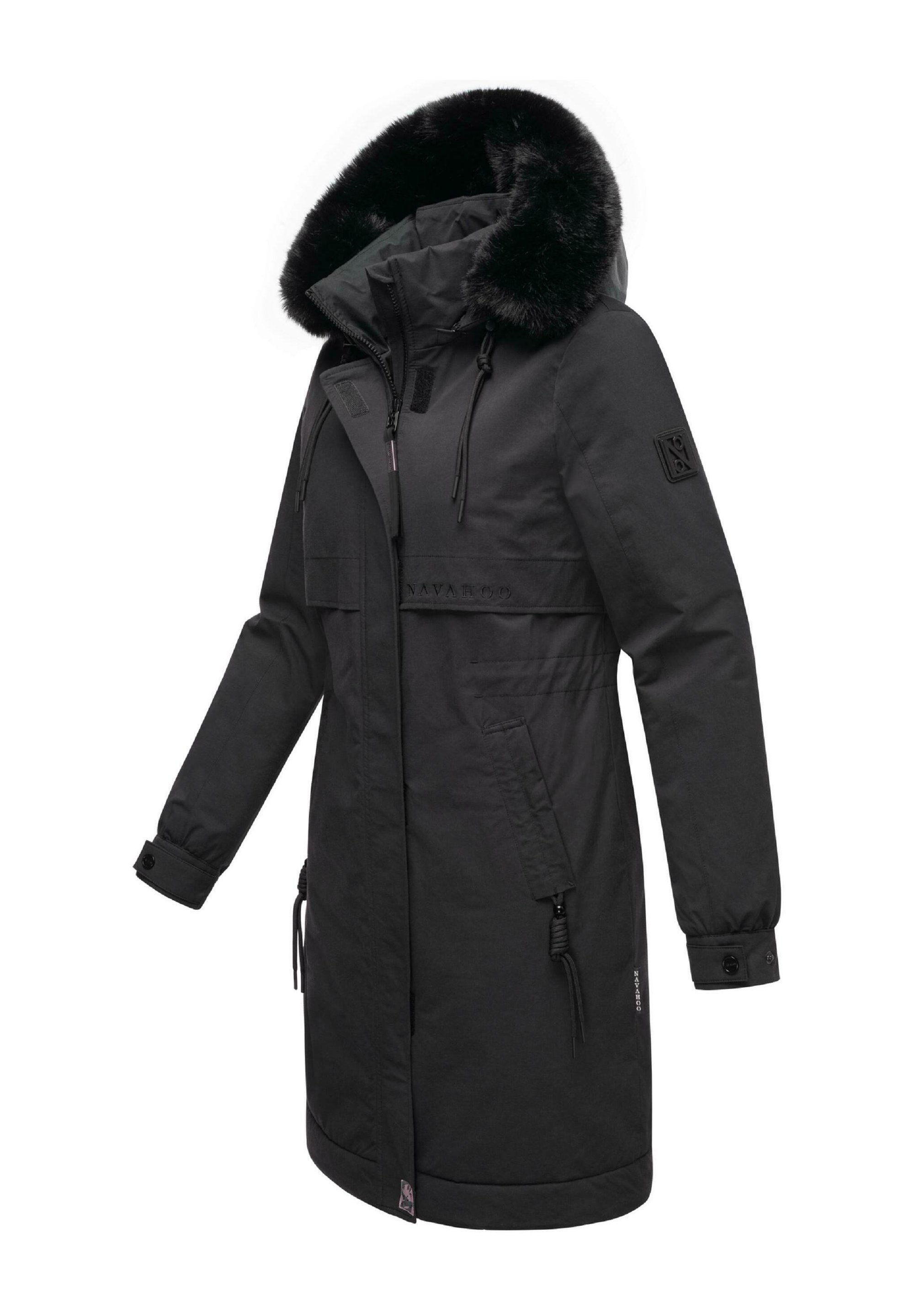 Navahoo KALTWETTERRETTER - Parka - zwart