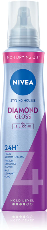 Mousse capilar NIVEA Diamond Gloss