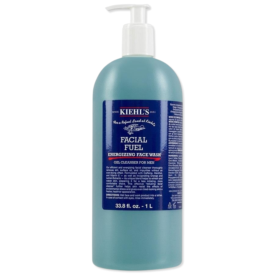 Kiehl's Facial Fuel Energizing Cleansing Gel - 1000 ml