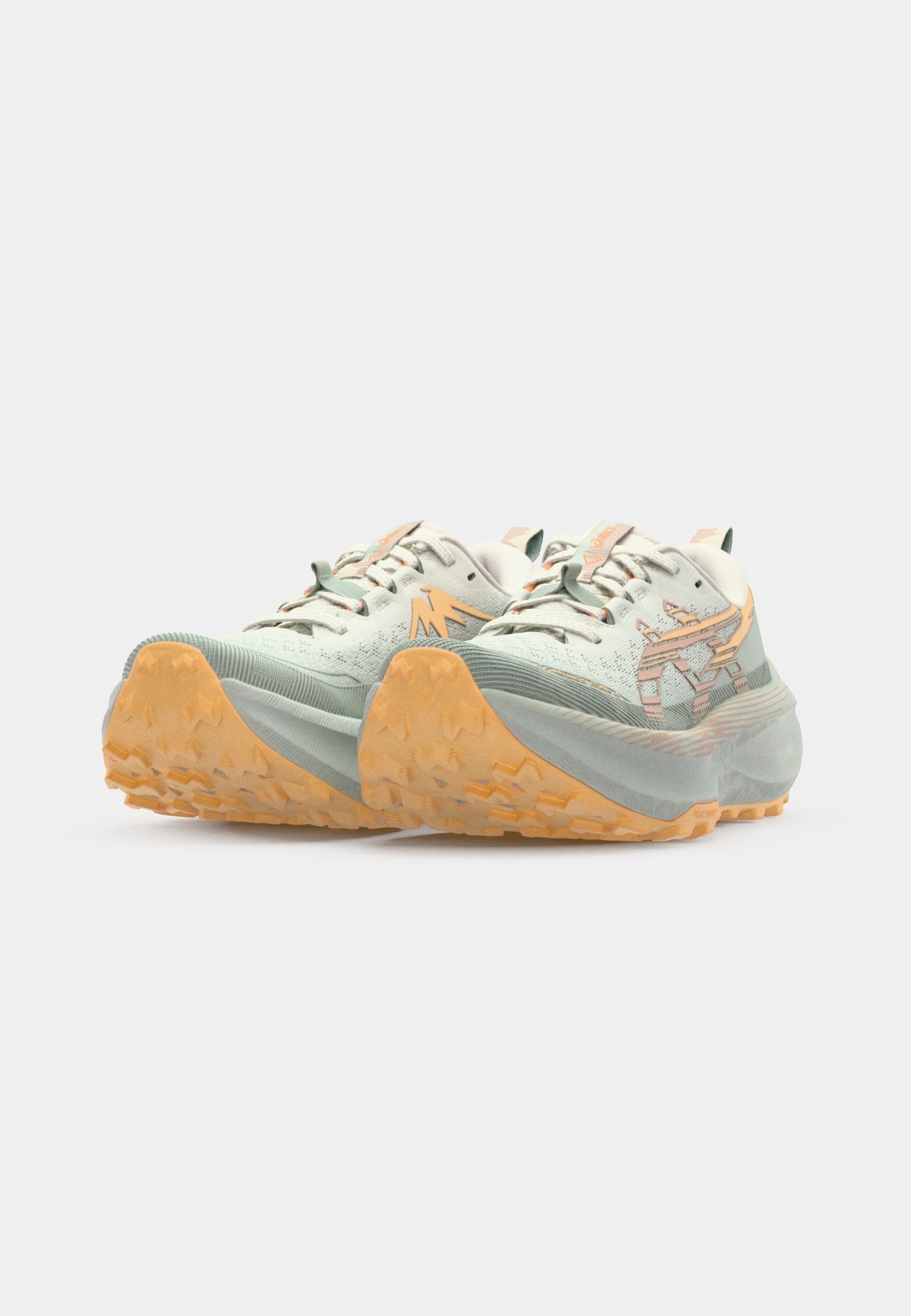 ASICS TRABUCO MAX 4 - Chaussures de trail - crème/steppe poussiéreuse