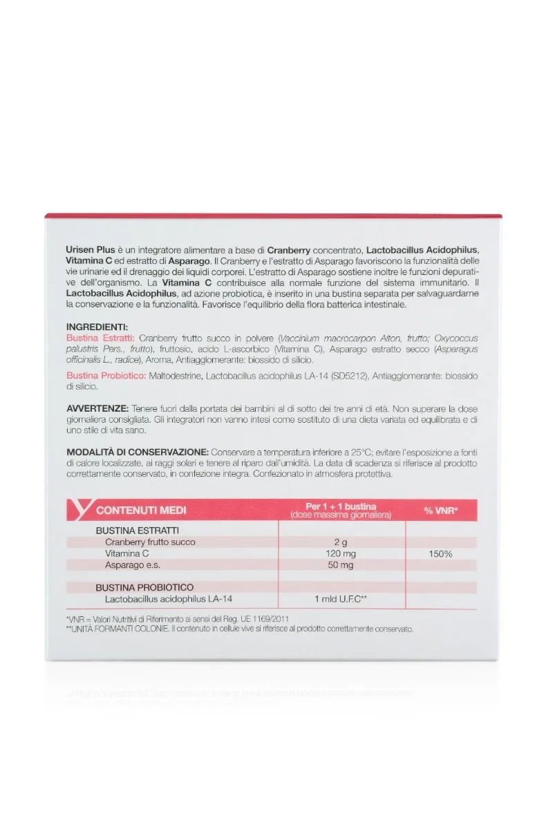 SYRIO Urisen Plus 14 sachets pour l'équilibre de la flore intestinale et la santé des voies urinaires