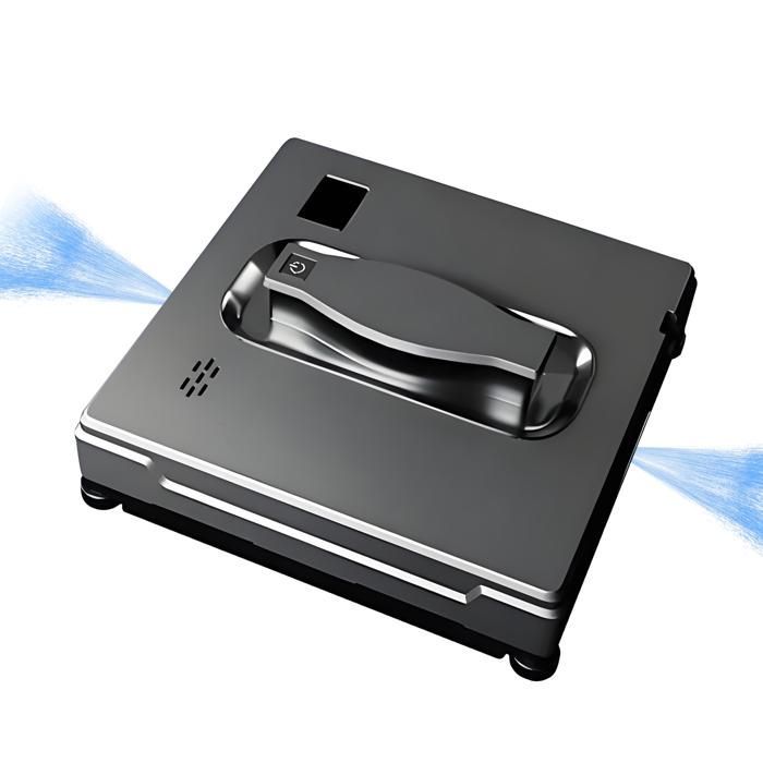 Robot limpiacristales 200PA - Robot lavacristales - Doble chorro de agua - 50 ml - 2 min/spm - Control remoto - 3 modos de limpieza - 1