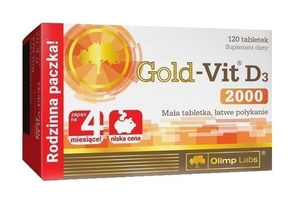 Olimp Gold-Vit D3, Tabletki