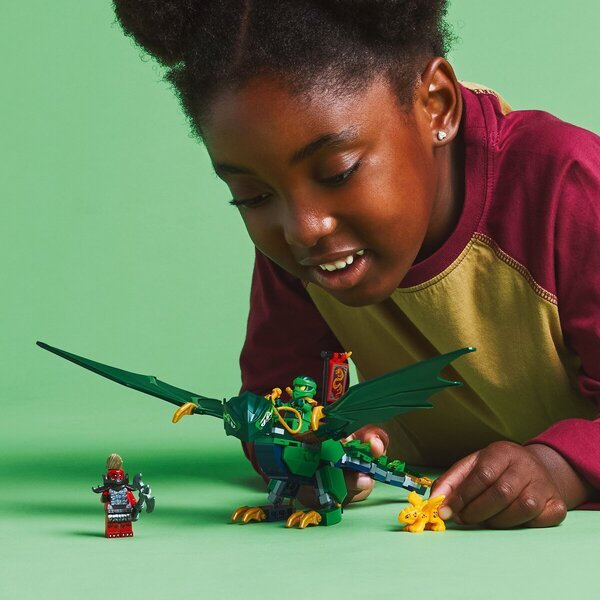 LEGO Ninjago Lloyd's Green Forest Dragon rotaļlieta 71829<br>