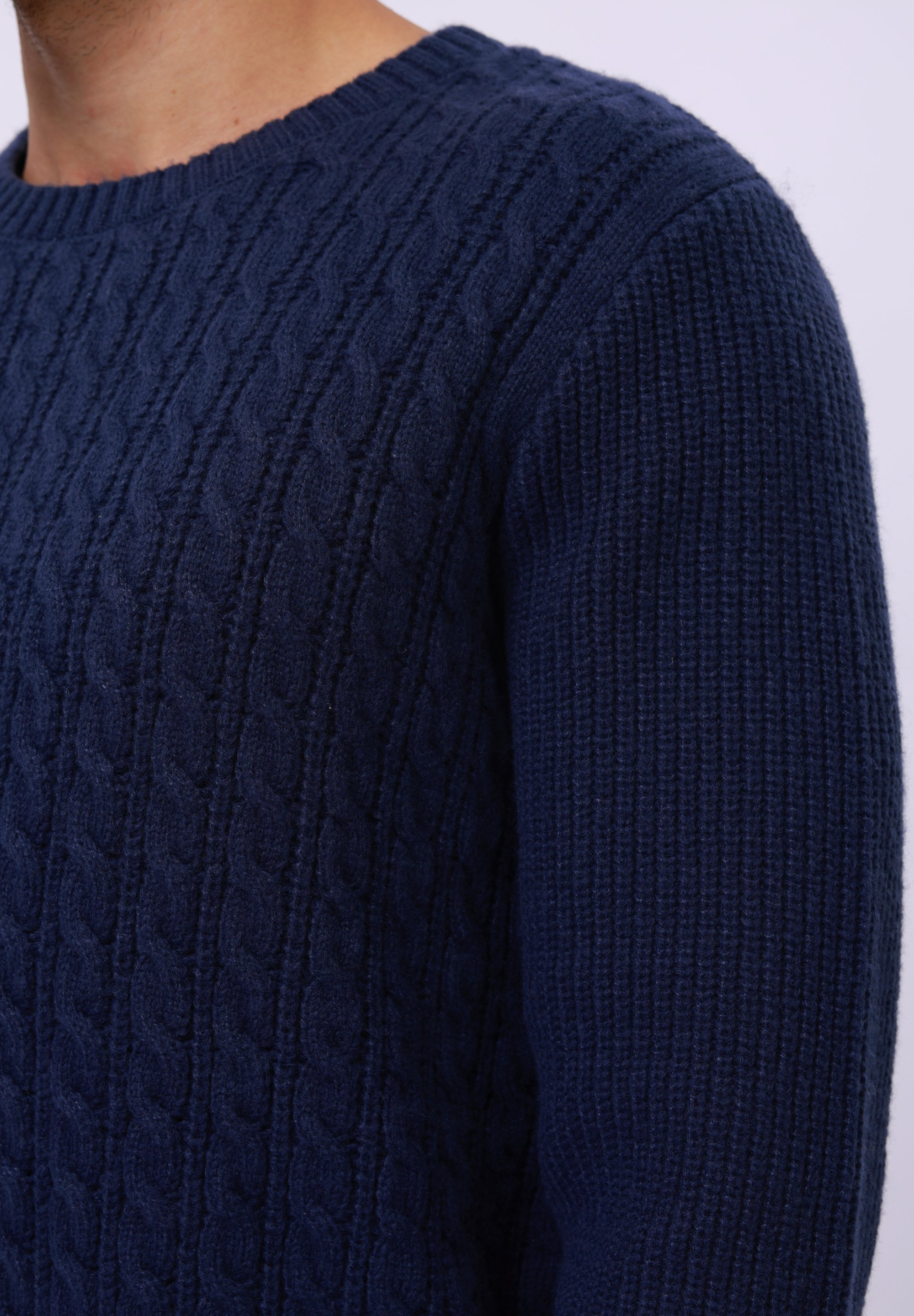 Pier One Jumper - marineblauw