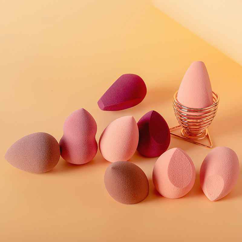 Éponge à maquillage cosmétique, usage sec ou humide, pour fond de teint, correcteur, crème, outils et accessoires de beauté pour le visage (vente en gros).