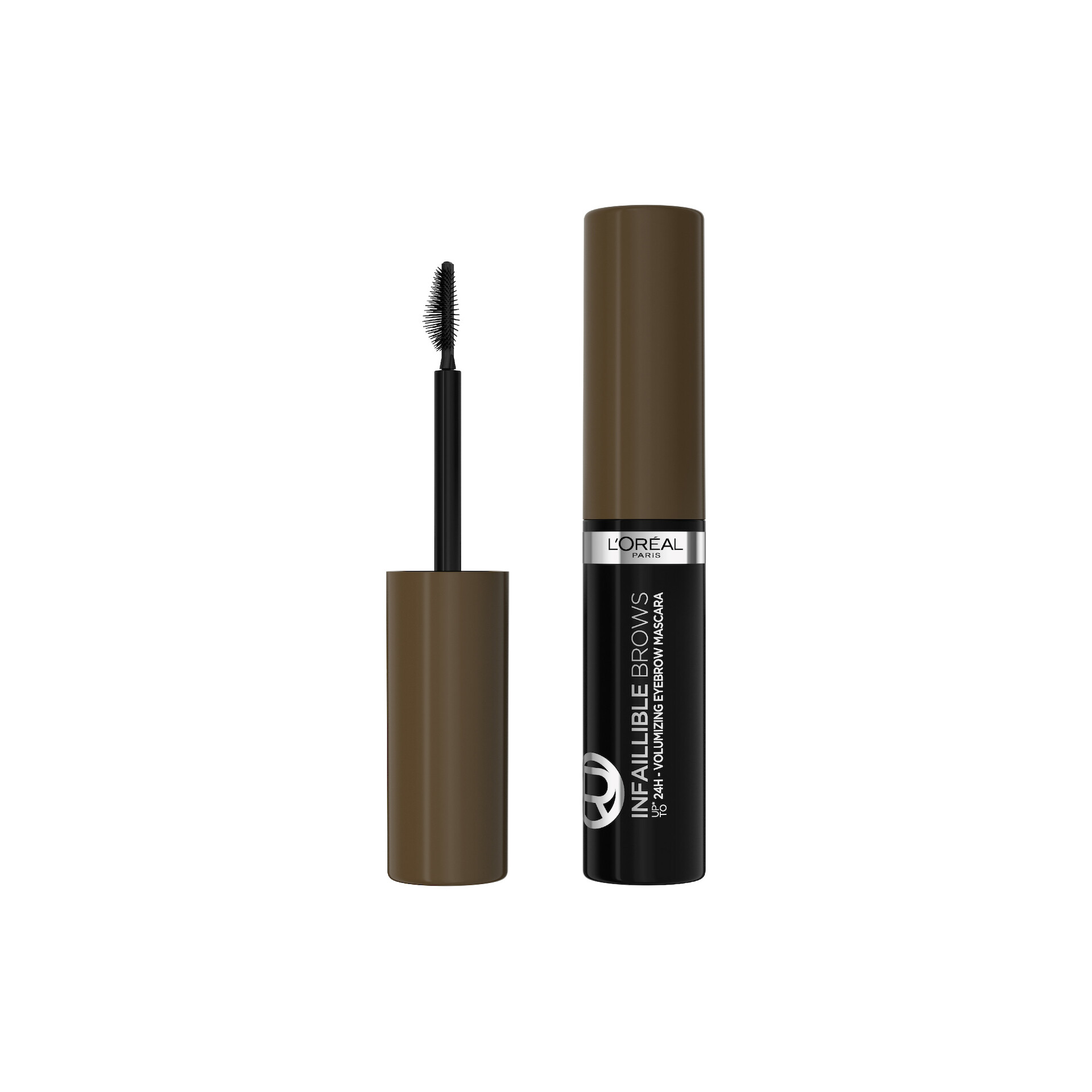 Infaillible Brows 24H Volumizirna maskara za obrve 1 Ebony - L'Oréal Paris