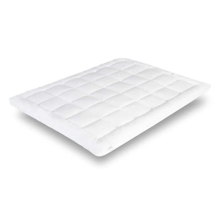 Surmatelas - Sampur - Duo 140x190 - Épaisseur 8 cm - Mémoire de Forme - Anti Bactérien
