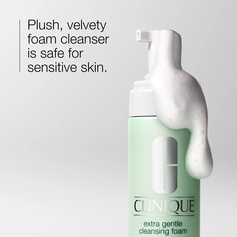 Clinique Extra Gentle Cleansing Foam – sanfter Reinigungsschaum für trockene und sehr trockene Haut