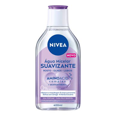 Nivea Misellivesi kasvoille MicellAIR herkälle iholle 400 ml 400 ml