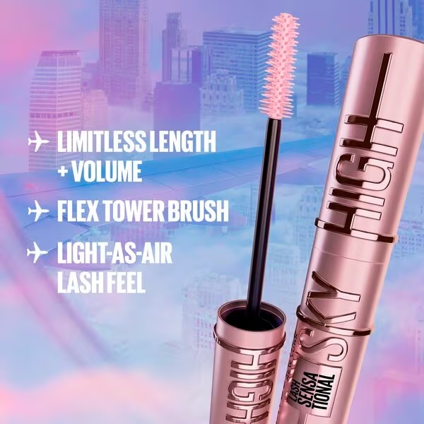 Maybelline New York Lash Sensational maskara Sky High Burgundy Haze 7,2 ml