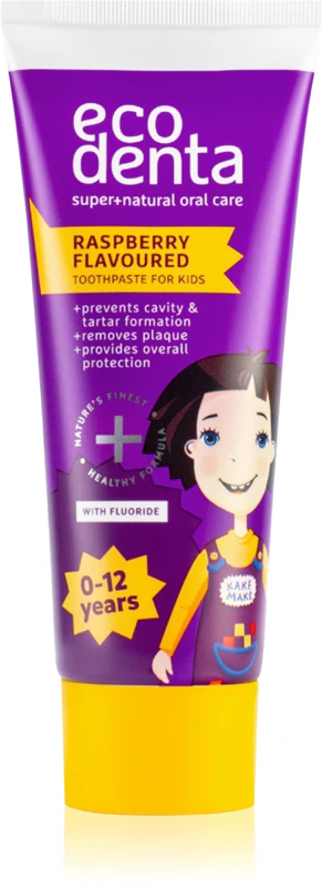 Pasta de dentes natural Ecodenta Super+ para crianças