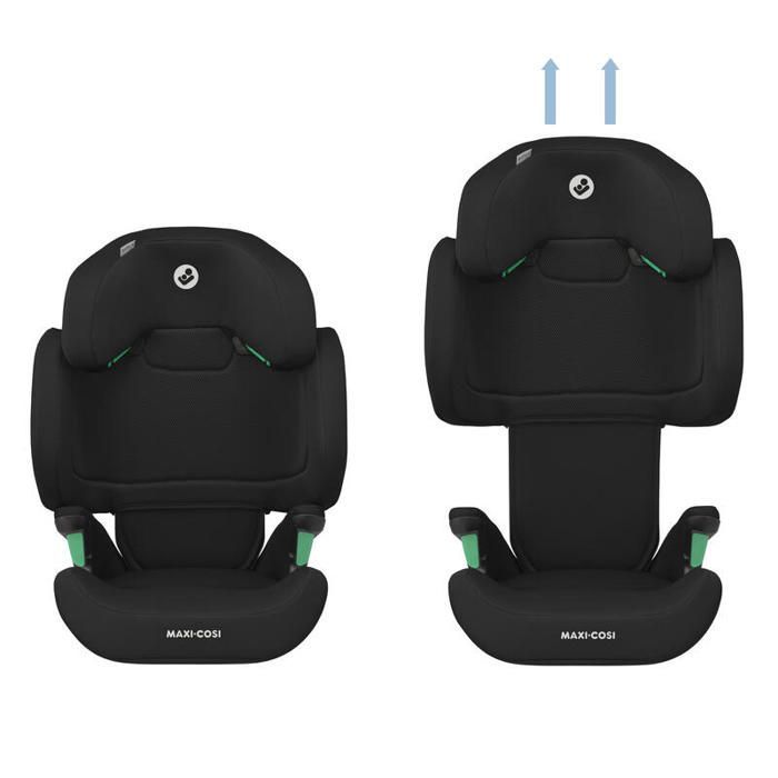 MAXI-COSI Rodifix R i-Size Kindersitz, Gruppe 2/3, verstellbar, Isofix, Original Schwarz