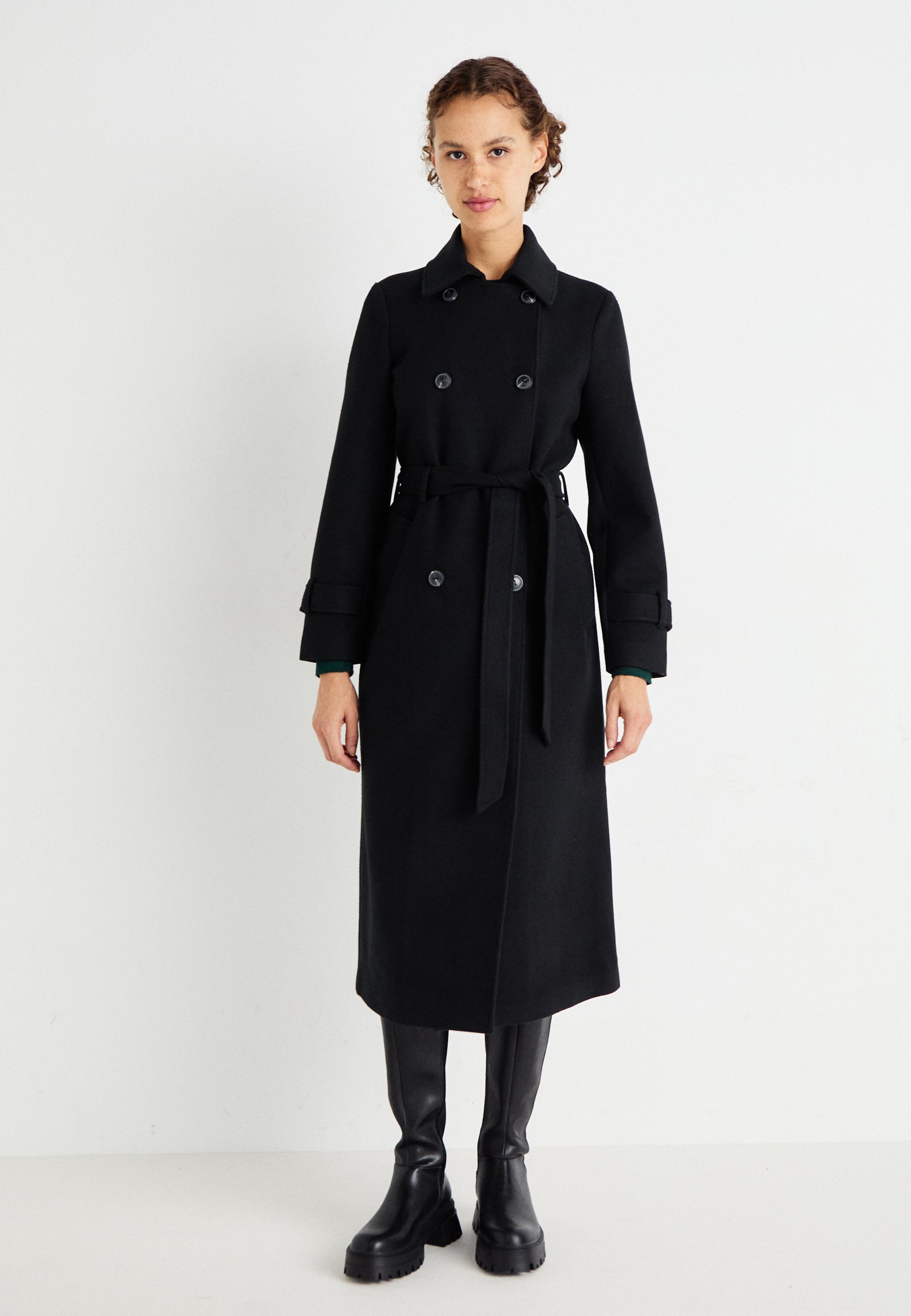 ONLY ONLLUCIE LIFE - Cappotto classico - nero