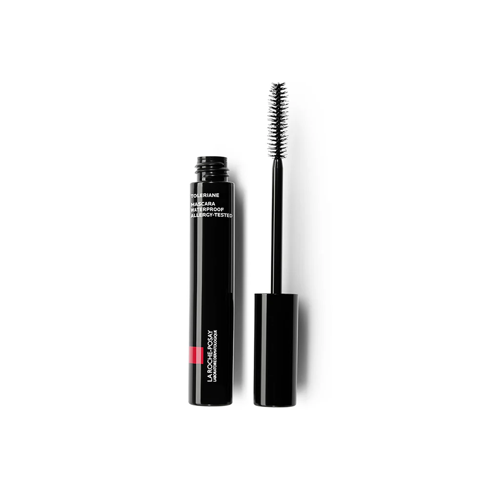 Occhi Toleriane Mascara Waterproof Nero resistente e ristrutturante con Olio di Jojoba - Mascara Waterproof