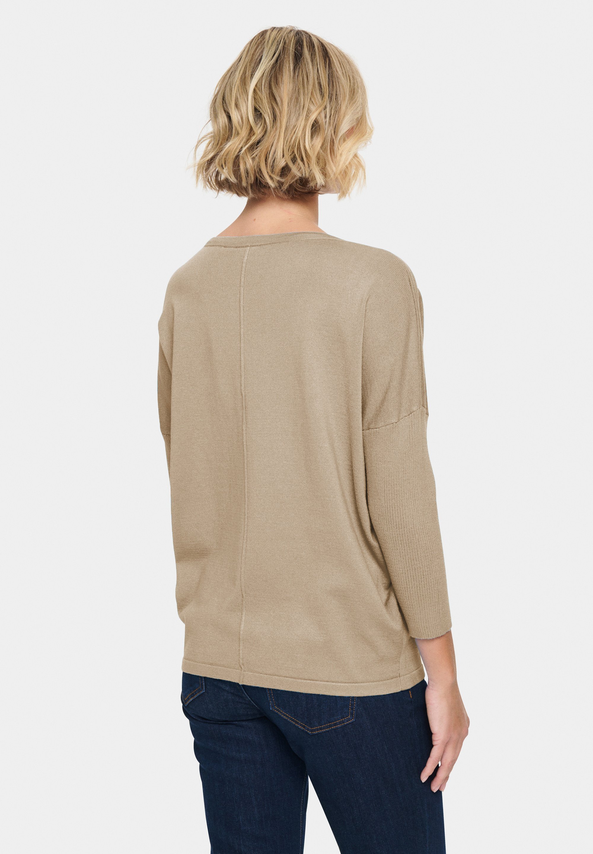 Saint Tropez Pullover - Plaza Taupe Melange