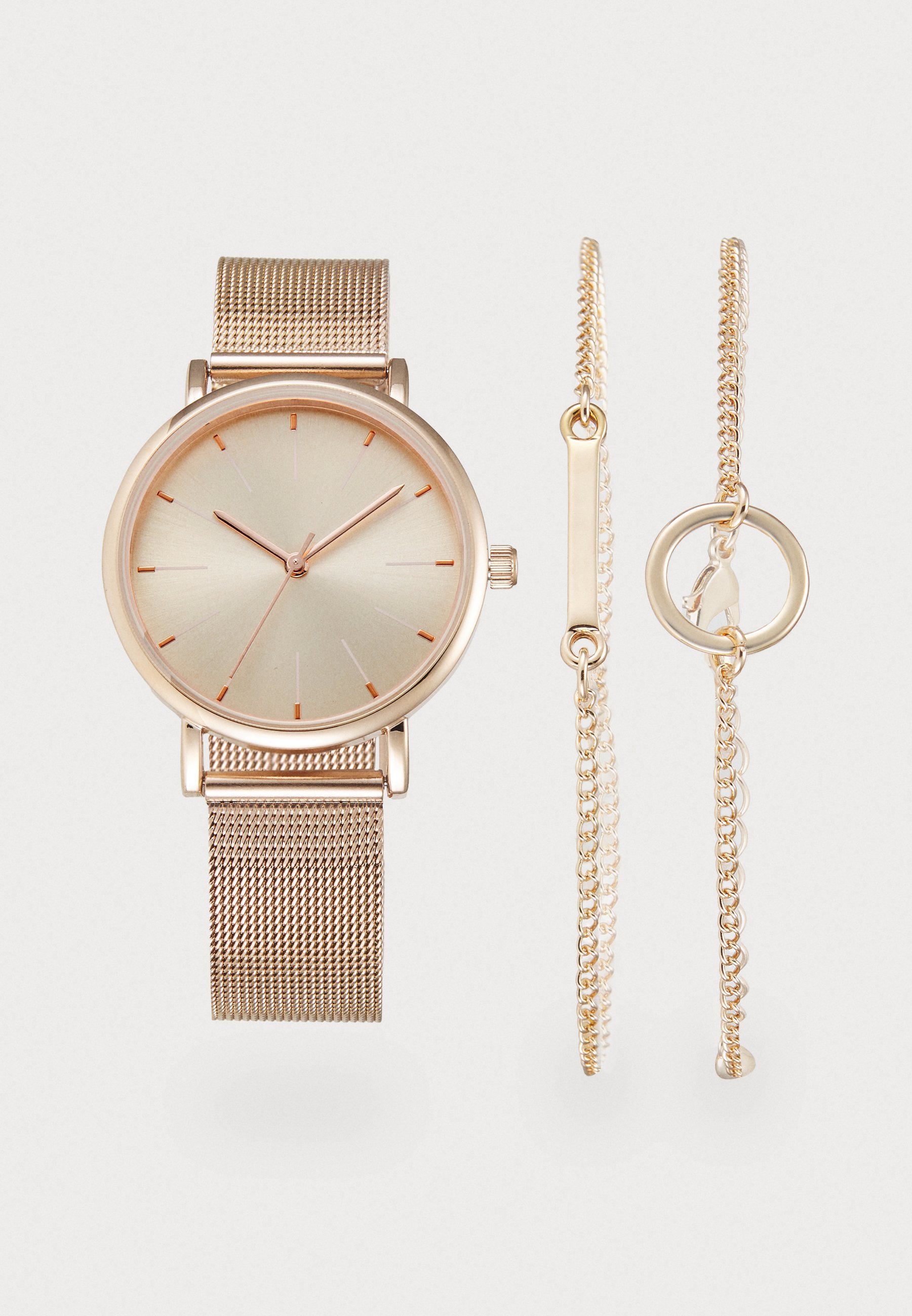 Anna Field SET – Uhr – roségoldfarben