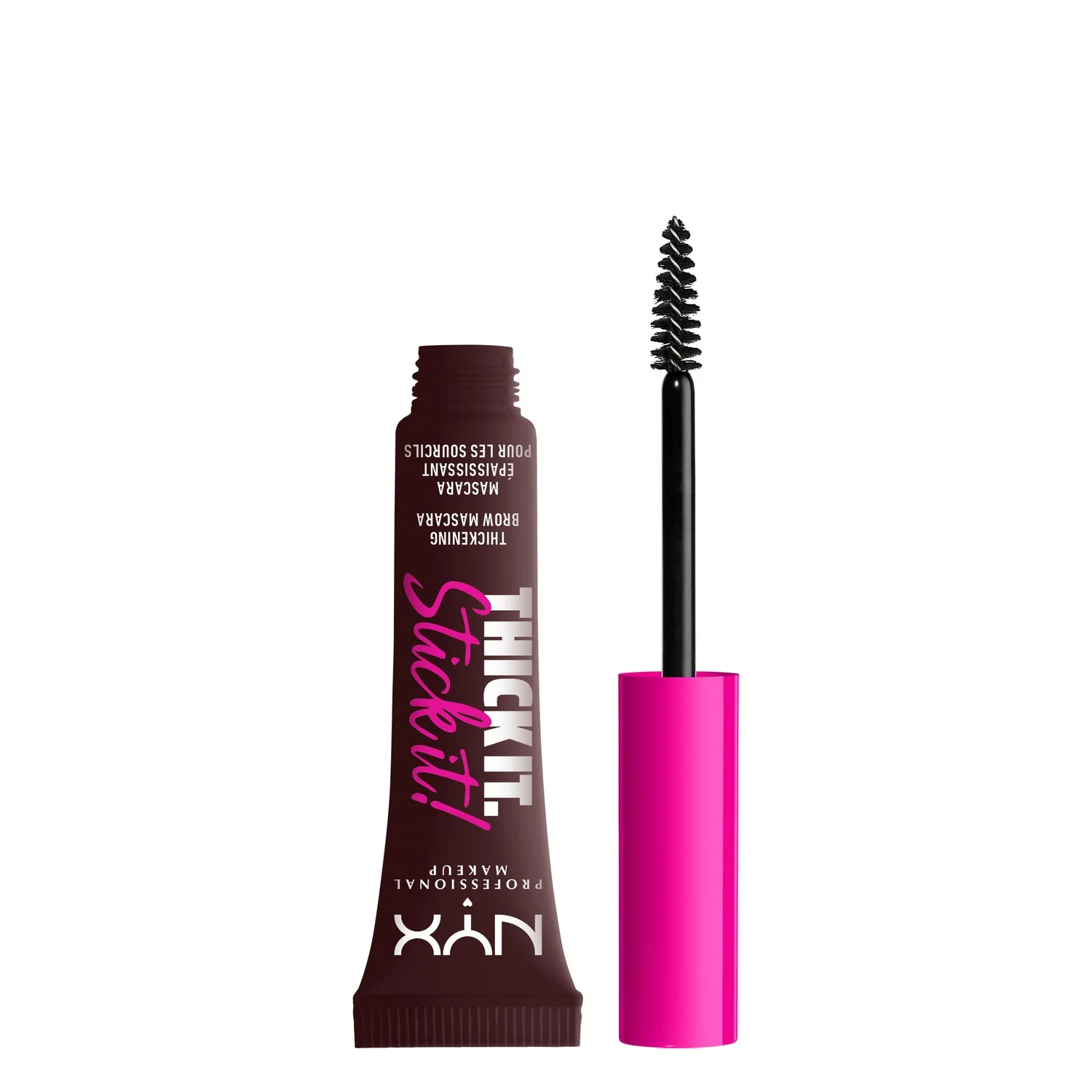 Occhi Thick it. Stick it! Thickening Brow Mascara - Gel e mascara sopracciglia