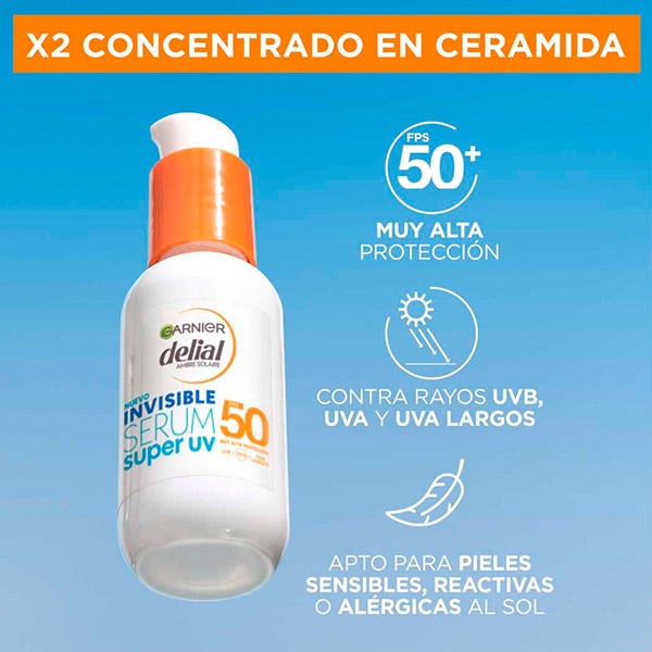 Αόρατος ορός προσώπου Super UV | 30ML