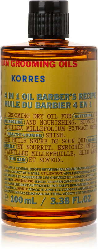 Korres Athenian Grooming suchý olej na bradu