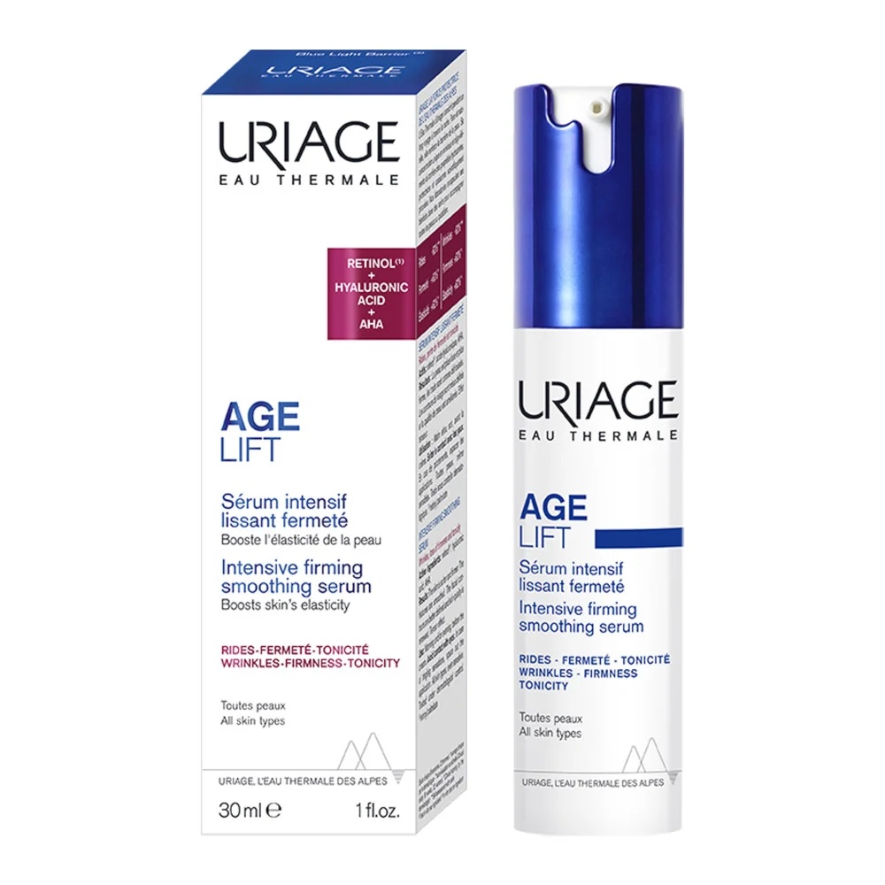 URIAGE Age Lift Multiaction seerum suurendab naha elastsust