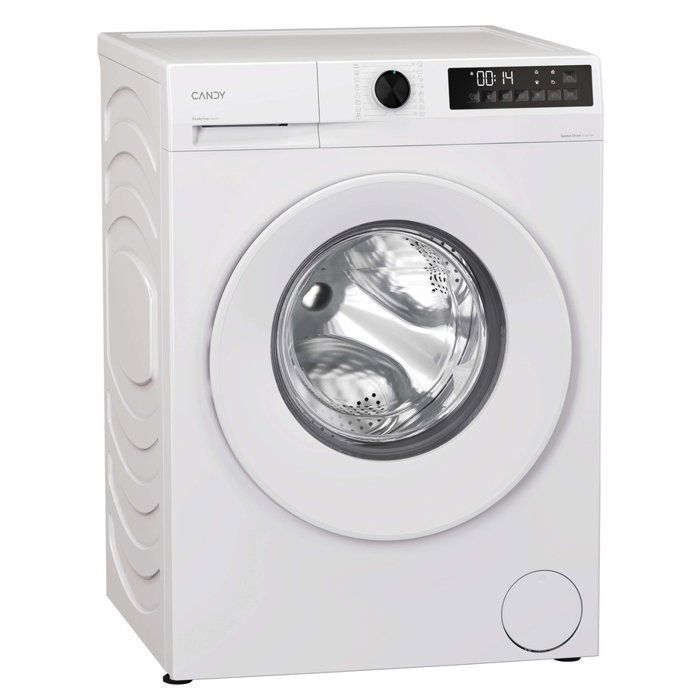 Lavatrice a carica frontale CANDY GD 4108-S ProWash 300 - 10 kg - Induzione - Vapore - 1400 giri/min - Classe A -20% - Bianca