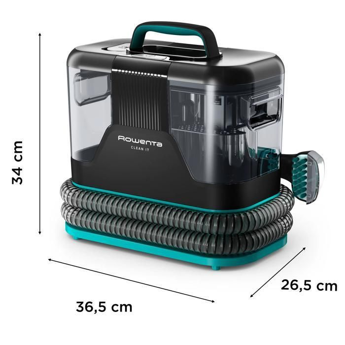 Rowenta, Shampouineuse, Détacheur nettoyeur de tapis rapide/facile, Clean It, IN5020F0
