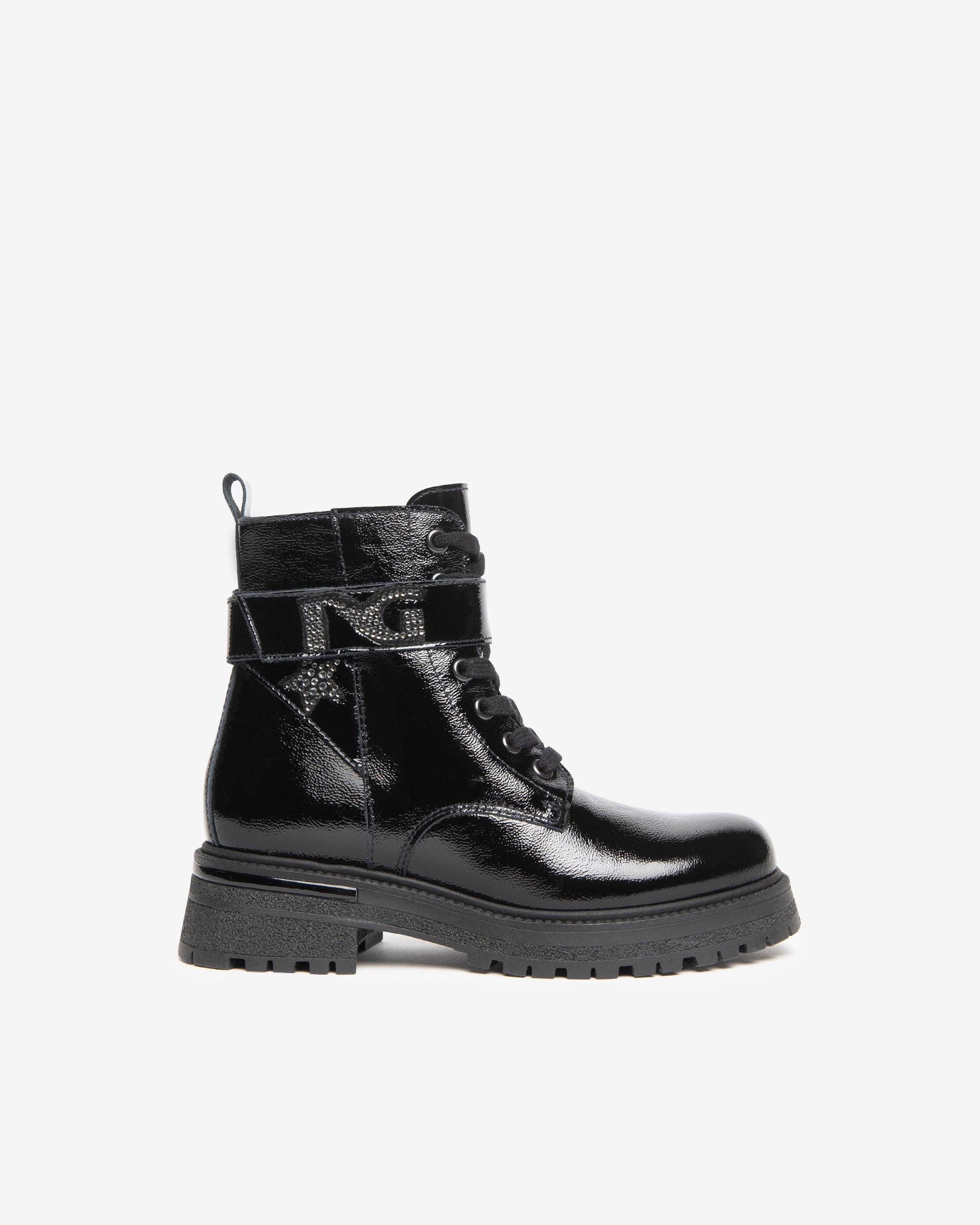  Amphibiens en cuir verni pour adolescentes